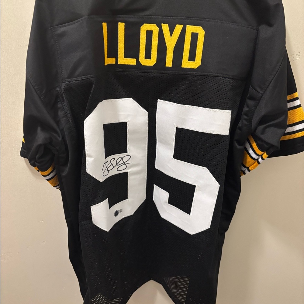 Greg Lloyd Pittsburg Steelers signed Jersey